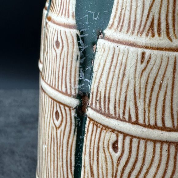 Antique Matthias Girmscheid Beer Stein Bowling Pins Decor 1266 Germany 7" NO LID - Picture 9 of 13